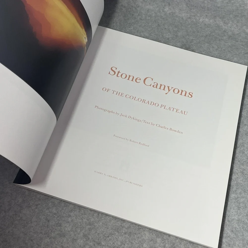 Stone‎ Canyons Of The Colorado Plateau Paperback Book Dykinga Bowden Redford NEW